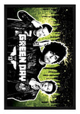Green Day - Постер со Рамка А3 (42x30 cm) - Артизам