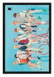 BTS - Постер со Рамка А4 (29,7x21 cm) - Артизам