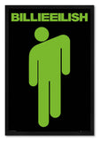 Billie EIlish - Постер со Рамка А4 (29,7x21 cm) - Артизам