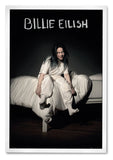 Billie EIlish - Постер со Рамка А4 (29,7x21 cm) - Артизам
