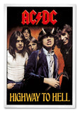 AC/DC - Постер со Рамка А4 (29,7x21 cm) - Артизам