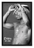 2Pac - Постер со Рамка А4 (29,7x21 cm) - Артизам