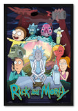 Rick and Morty - Постер со Рамка А4 (29,7x21 cm)