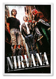 Nirvana - Постер со Рамка А4 (29,7x21 cm)
