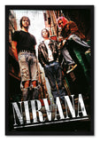 Nirvana - Постер со Рамка А4 (29,7x21 cm)