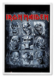 Iron Maiden - Постер со Рамка А4 (29,7x21 cm) - Артизам