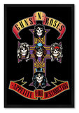 Guns N' Roses - Постер со Рамка А4 (29,7x21 cm) - Артизам
