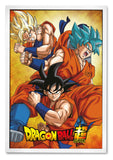 Dragonball - Постер со Рамка А4 (29,7x21 cm) - Артизам