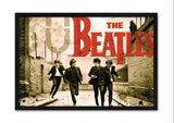 Beatles - Постер со Рамка A3+ (47x32 cm) - Артизам