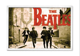Beatles - Постер со Рамка А4 (29,7x21 cm) - Артизам
