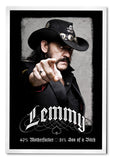 Motorhead Lemmy - Постер со Рамка А4 (29,7x21 cm)