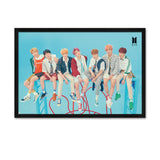 BTS - Постер со Рамка А4 (29,7x21 cm) - Артизам