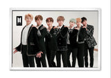 BTS - Постер со Рамка А4 (29,7x21 cm) - Артизам