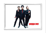 Green Day - Постер со Рамка А3 (42x30 cm) - Артизам