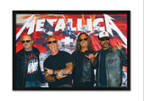 Metallica - Постер со Рамка А4 (29,7x21 cm)