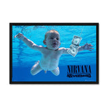 Nirvana - Постер со Рамка А4 (29,7x21 cm)