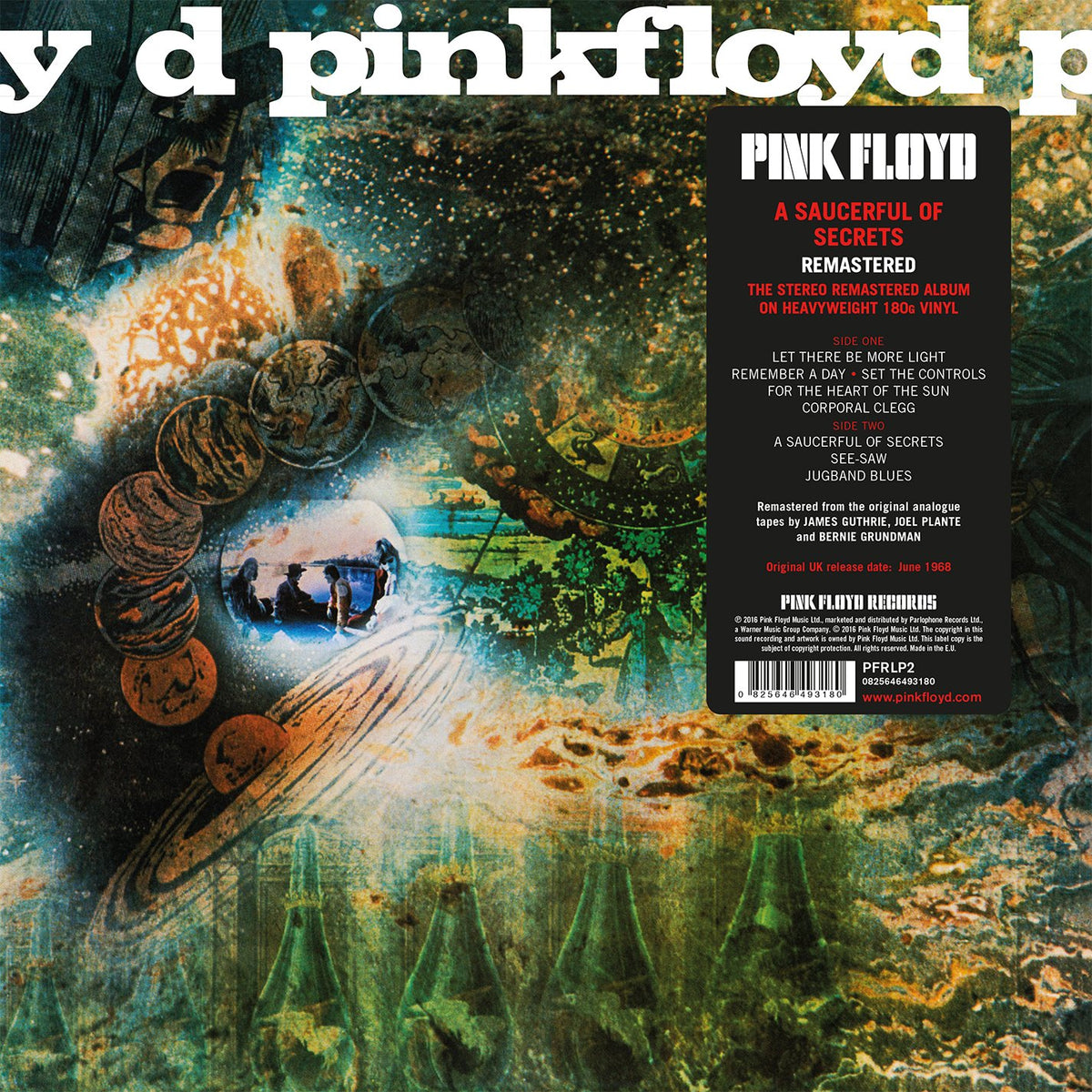 (レコード)pink floyd 「神秘」ASaucerfulofSecrets Pink Floyd A Saucerful Of Secrets 神秘 Pink Floyd - A