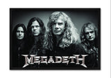 Megadeth - Постер со Рамка А4 (29,7x21 cm)