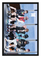 BTS - Постер со Рамка А4 (29,7x21 cm) - Артизам
