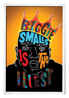 Biggie - Постер со Рамка А3 (42x30 cm) - Артизам