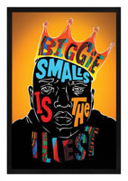 Biggie - Постер со Рамка А4 (29,7x21 cm) - Артизам