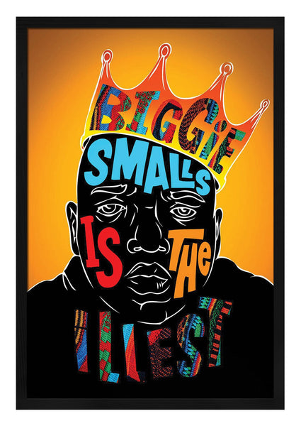 Biggie - Постер со Рамка А3 (42x30 cm) - Артизам