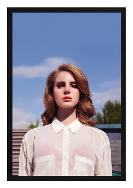 Lana Del Rey - Постер со Рамка A3+ (47x32 cm) - Артизам