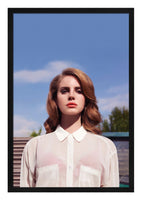Lana Del Rey - Постер со Рамка А4 (29,7x21 cm) - Артизам