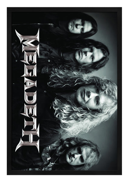 Megadeth - Постер со Рамка А4 (29,7x21 cm)
