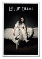Billie EIlish - Постер со Рамка А4 (29,7x21 cm) - Артизам