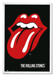 Rolling Stones - Постер со Рамка А4 (29,7x21 cm)