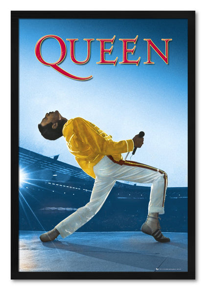 Queen - Постер со Рамка А4 (29,7x21 cm)