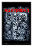 Iron Maiden - Постер со Рамка А4 (29,7x21 cm) - Артизам