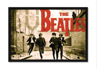 Beatles - Постер со Рамка А3 (42x30 cm) - Артизам