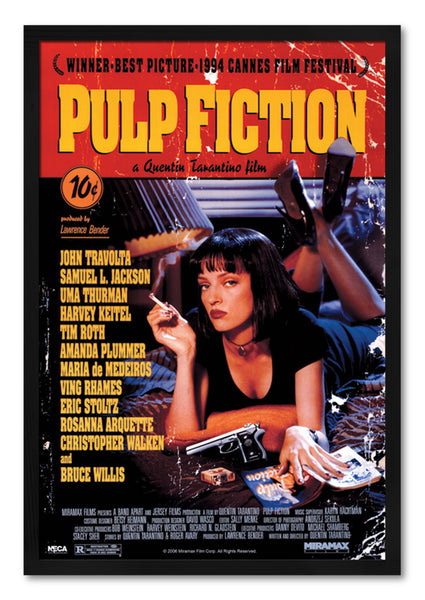 Pulp Fiction - Постер со Рамка А4 (29,7x21 cm)
