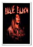 Billie Eilish - Постер со Рамка А4 (29,7x21 cm) - Артизам