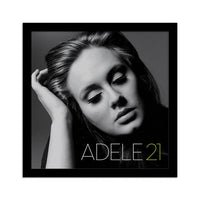 ADELE 21 / Рамка со слика Vinyl Cover (31.5x31.5 cm) - Артизам
