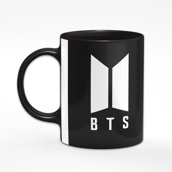 BTS Logo Black Mug / Црна Чаша