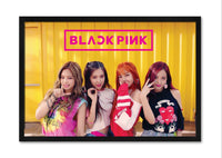 Black Pink - Постер со Рамка А3 (42x30 cm) - Артизам