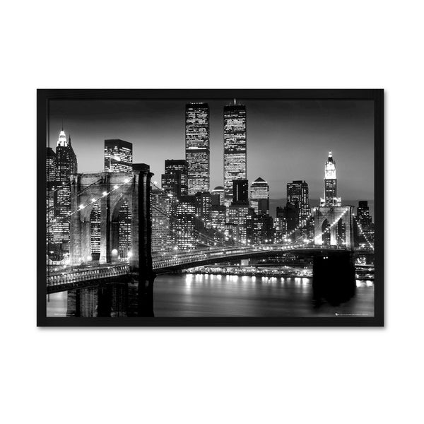 New York City - Постер со Рамка А4 (29,7x21 cm)