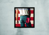 BRUCE SPRINGSTEEN Born In The USA / Рамка со слика Vinyl Cover (31.5x31.5 cm) - Артизам