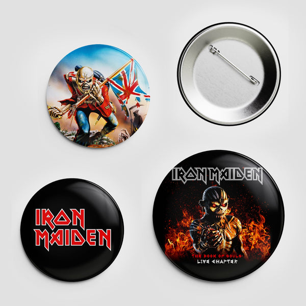 Iron Maiden Badge Pack - Артизам