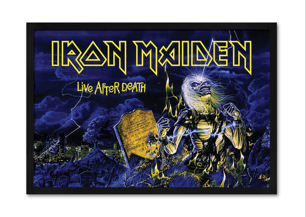 Iron Maiden - Постер со Рамка А3 (42x30 cm) - Артизам