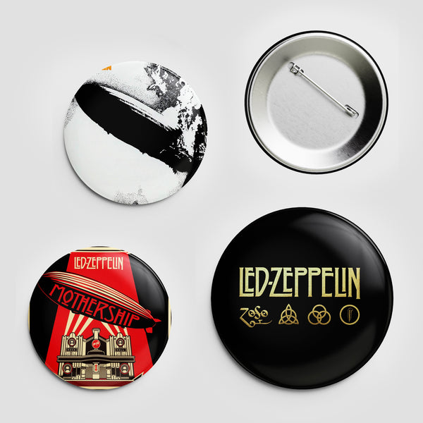 Led Zeppelin Badge Pack
