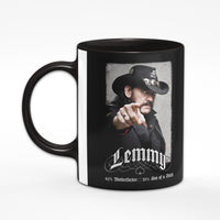 Motorhead Lemmy Black Mug / Црна чаша