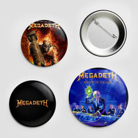Megadeth Badge Pack