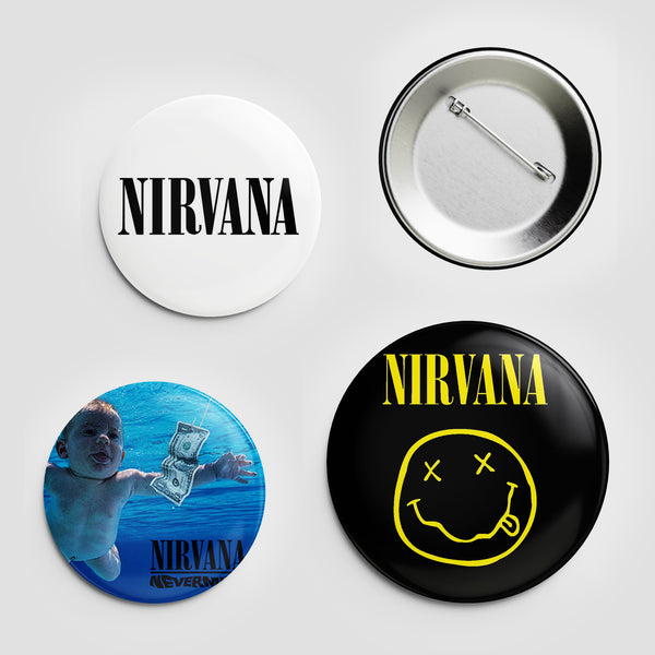 Nirvana Badge Pack