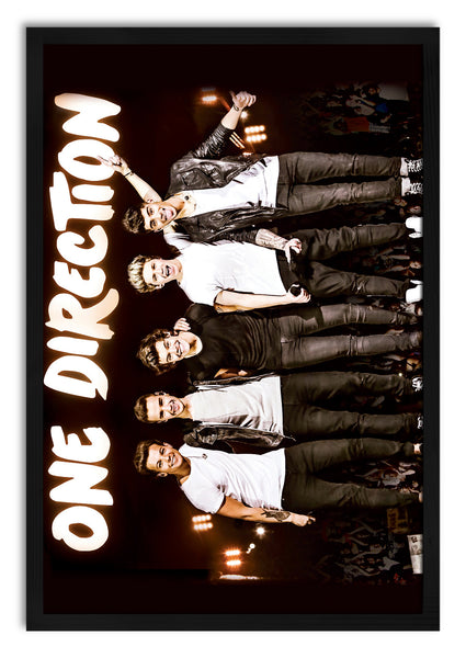 One Direction - Постер со Рамка А4 (29,7x21 cm)