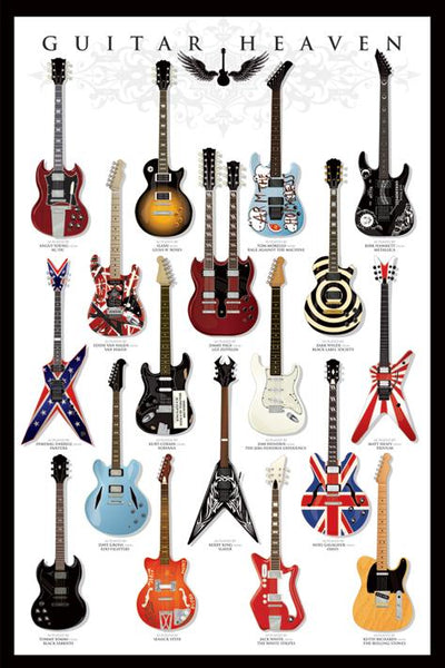 Guitars Poster Maxi (61x91.5 cm)