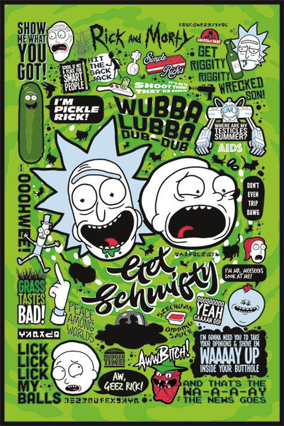 Rick & Morty 3 Poster Maxi (61x91.5 cm)